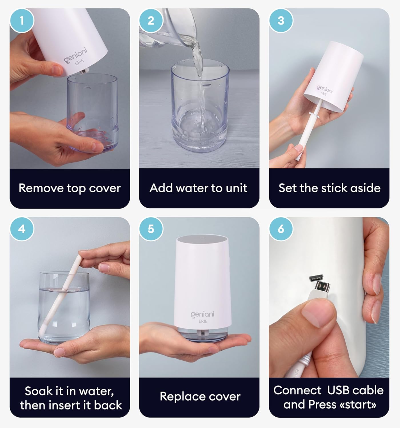 SereneMist™ Portable Cool Mist Humidifier™